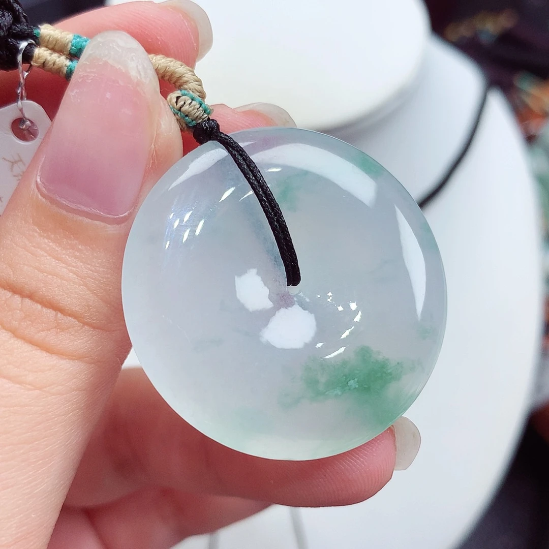 翡翠未镶嵌颈饰翡翠51，34.1/6