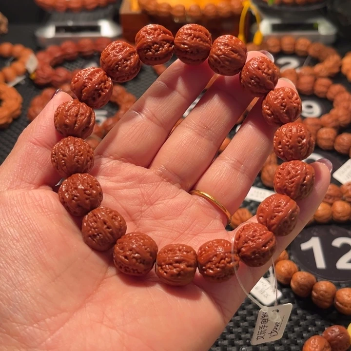 手串文玩核桃哈**?核桃手串1.5尺寸全品