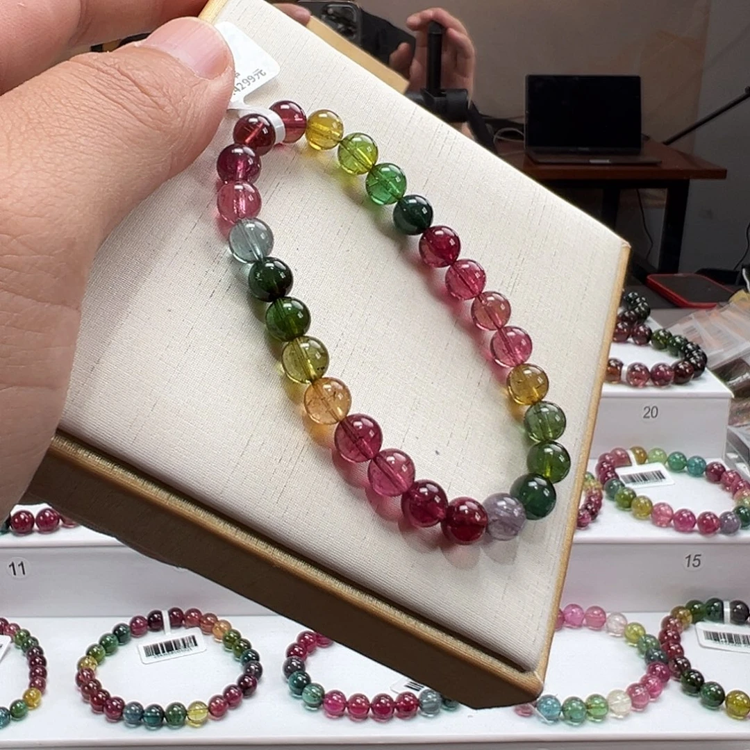 手串未镶嵌碧玺7mmmmmmmmmmm