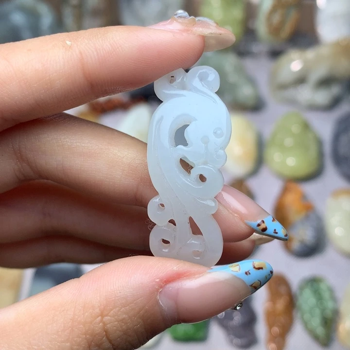 和田玉挂件未镶嵌