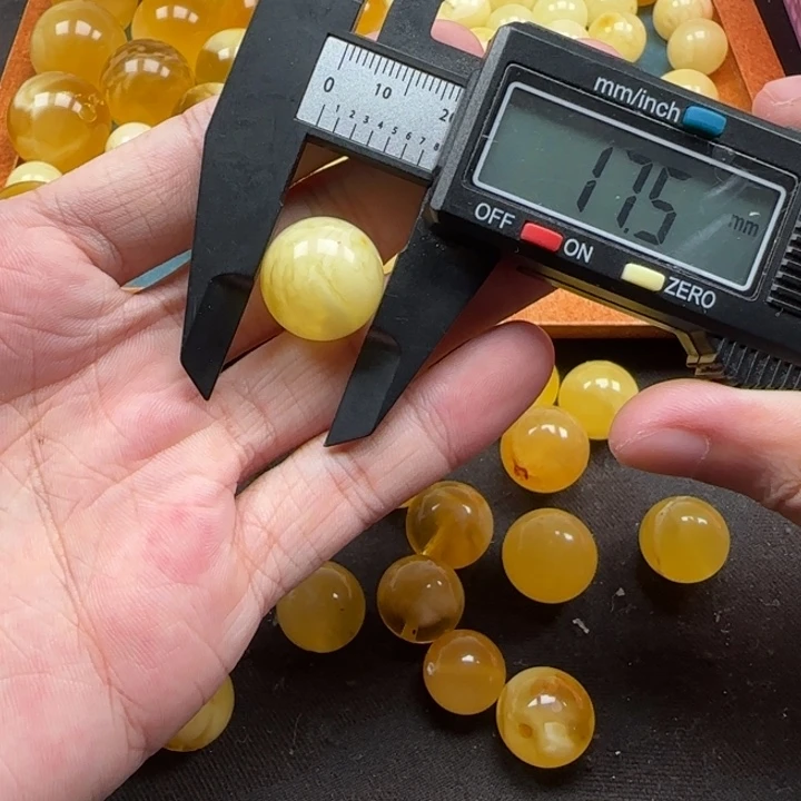 蜜蜡未镶嵌珠宝奇石天然48