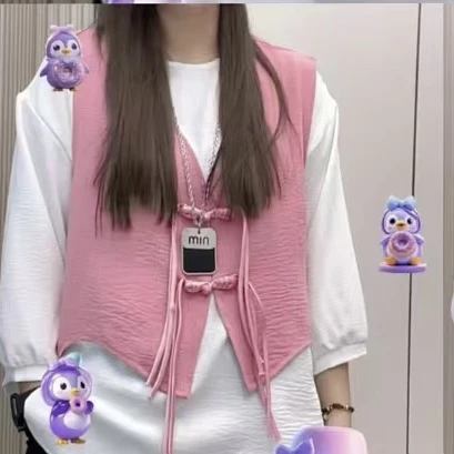 7040大码时尚凉快舒适国潮两件套