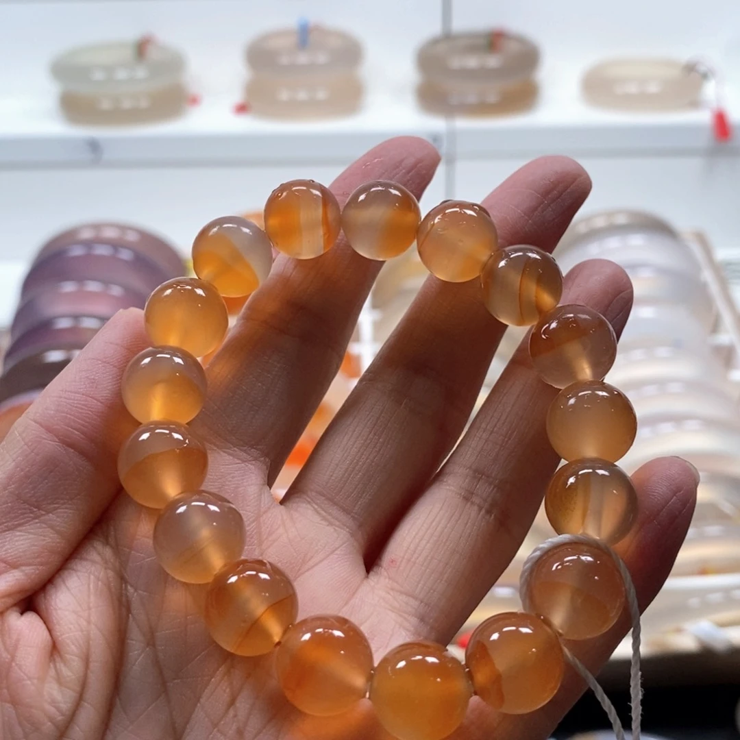玛瑙/玉髓手链未镶嵌