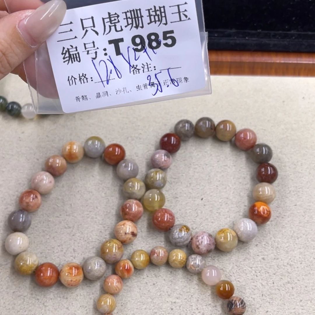 -****硅化珊瑚（珊瑚玉）h未镶嵌