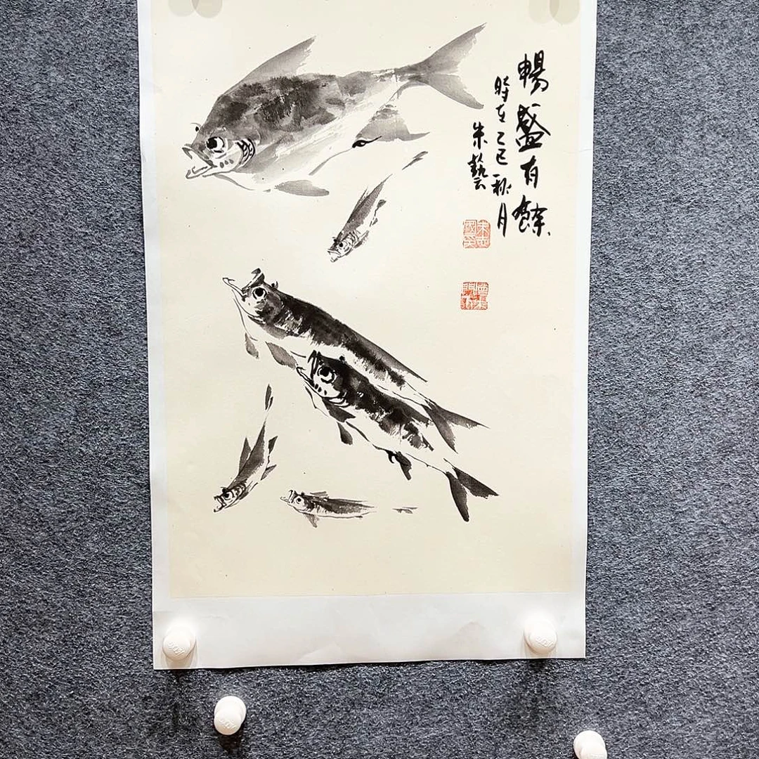 国画纯手绘系列画心