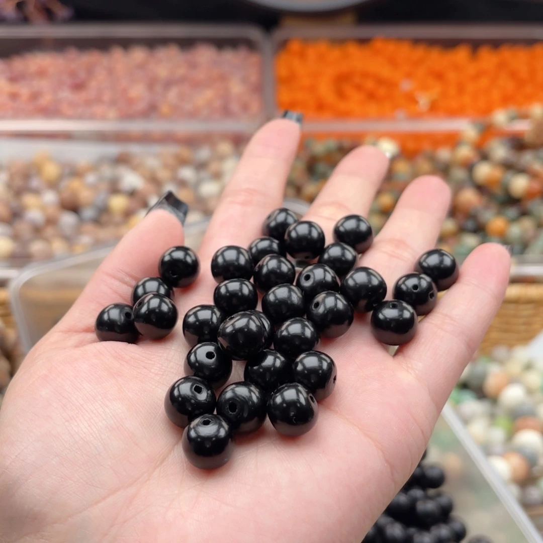 白玉菩提吊坠q11.75mm110颗 海南黑金