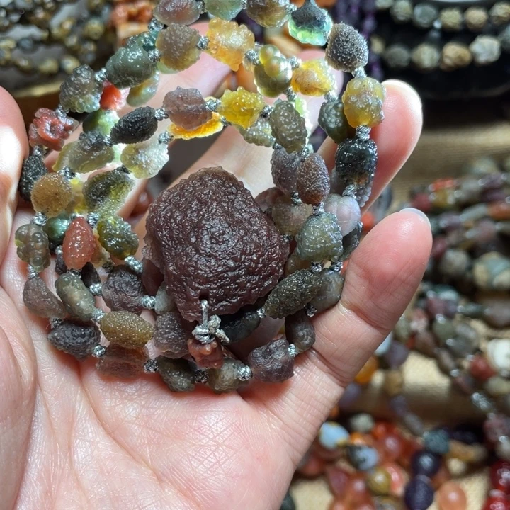 大理石磁石阿拉善原石