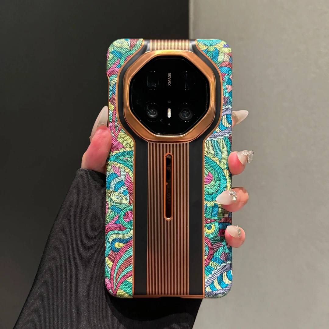 适用于华为mate70rs非凡大师手机壳网红女款全包创意个性国潮防摔