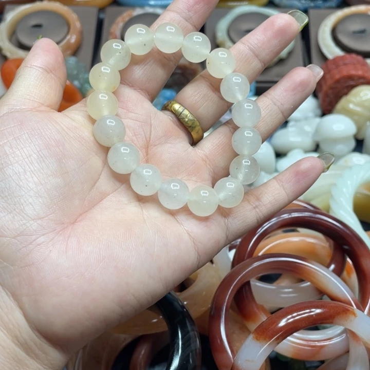 合金手链石英质玉