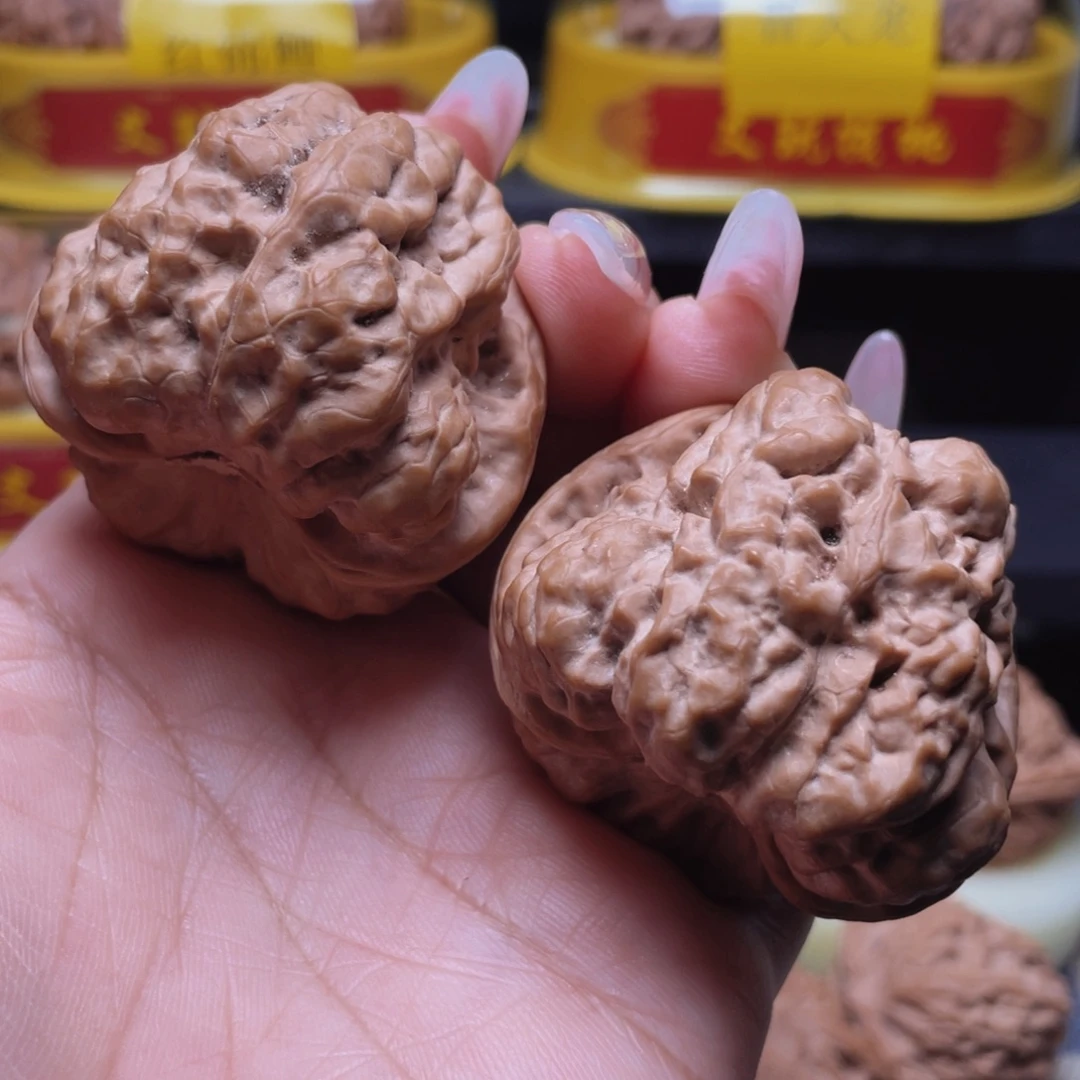 烟***散吊坠文玩核桃46蛙文玩het核桃