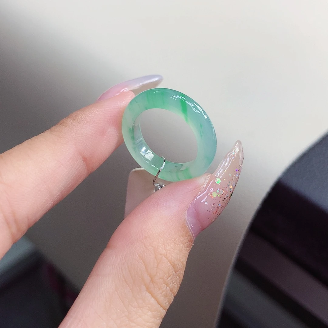 未镶嵌戒指翡翠6号