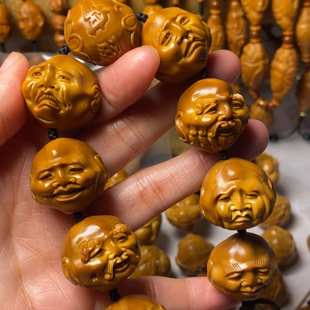 东***享橄榄核手串/手链须派罗汉精品