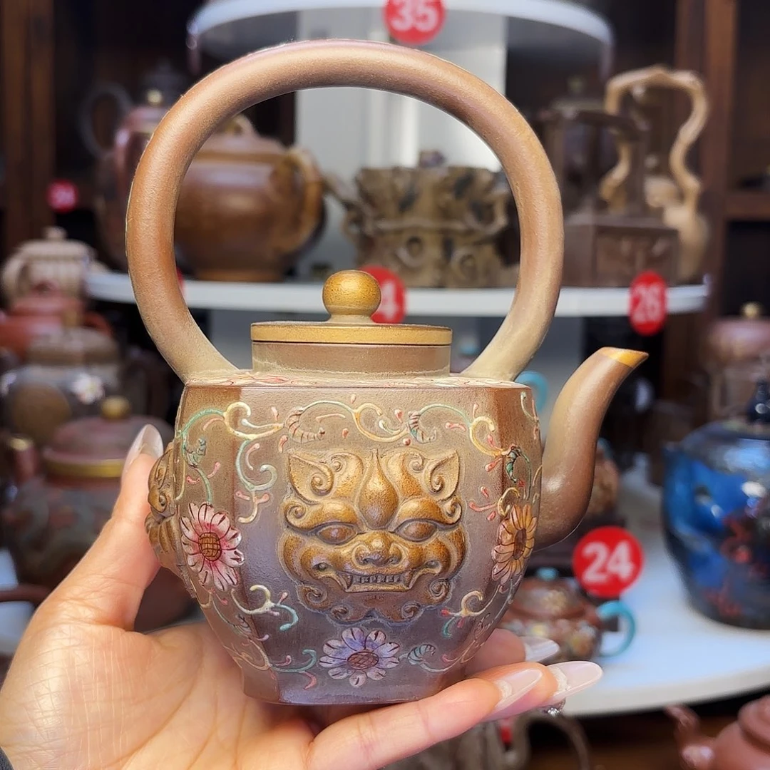 紫砂茶壶宜兴紫砂400