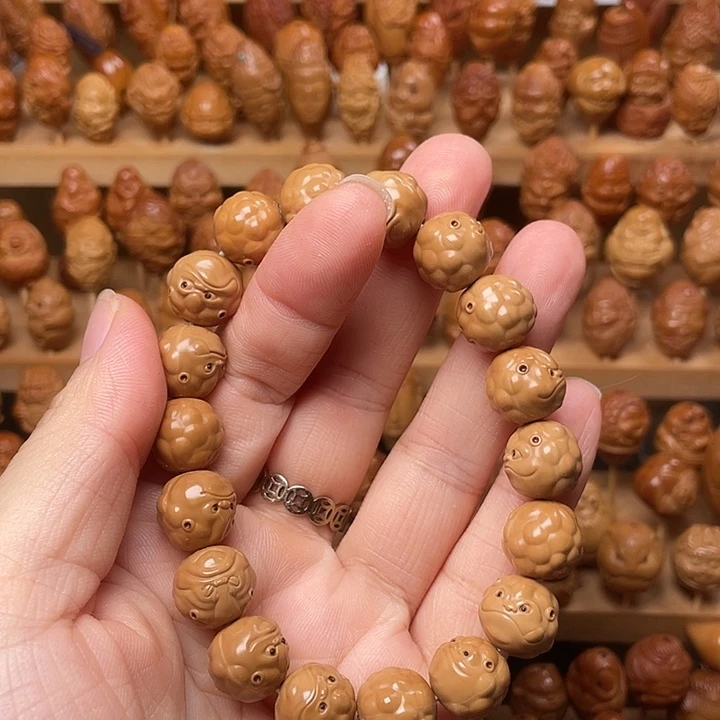 橄榄核手串/手链猴头核桃呱呱