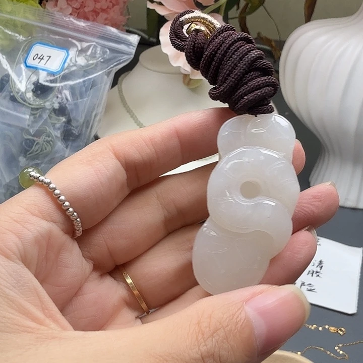颈饰未镶嵌和田玉49