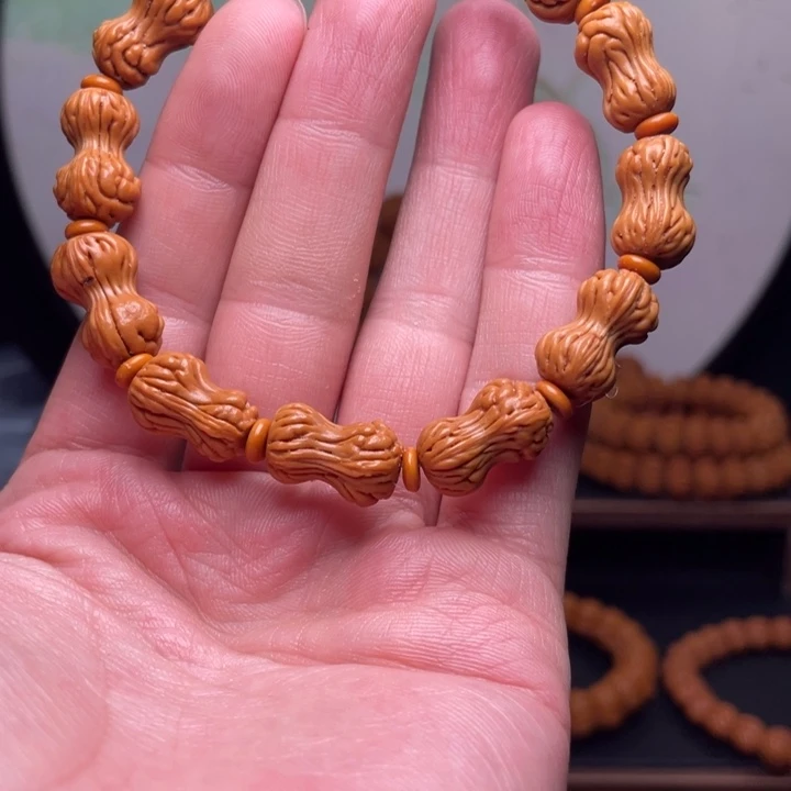 手串桃核花生手串