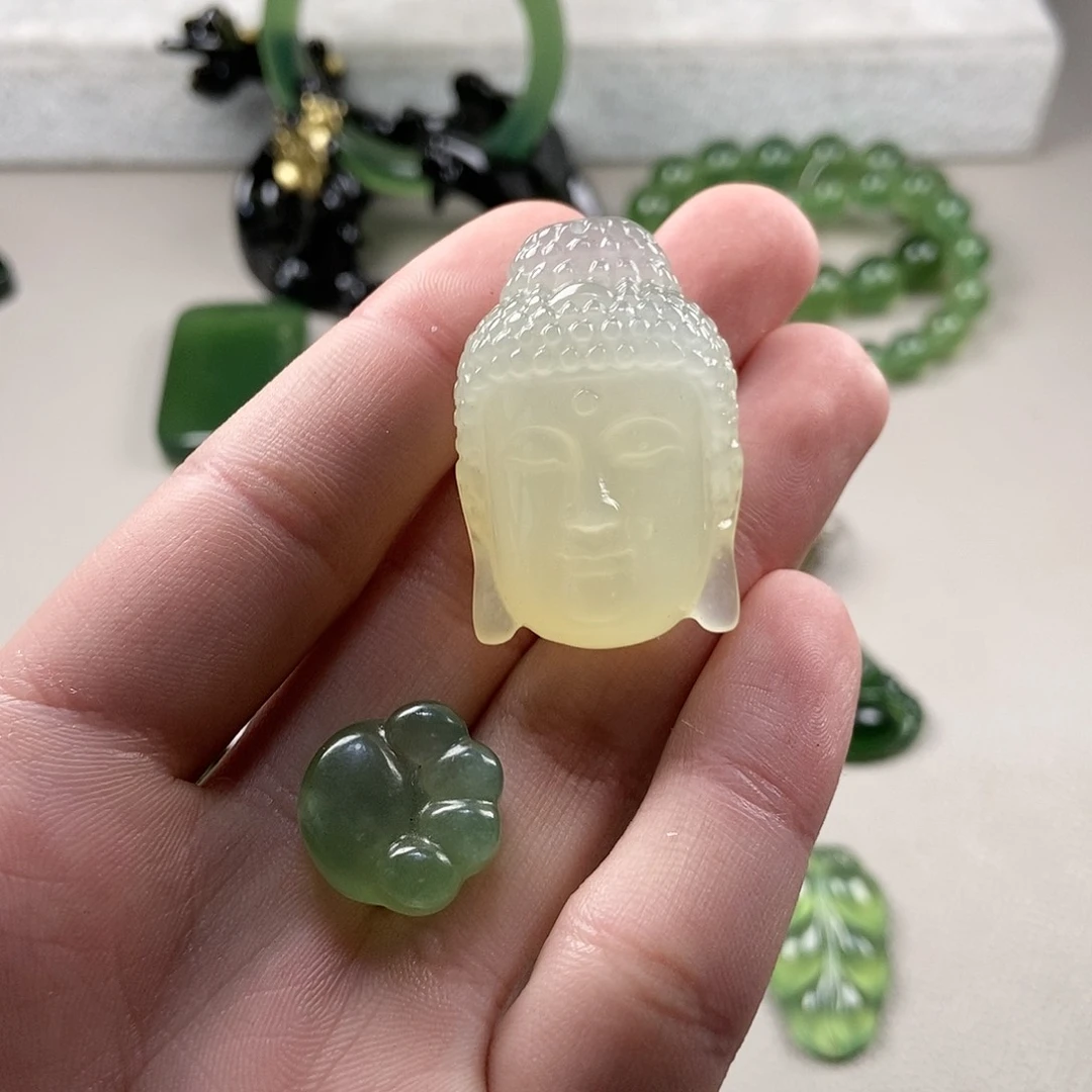 【闪购商品】蛇纹石玉岫玉未镶嵌