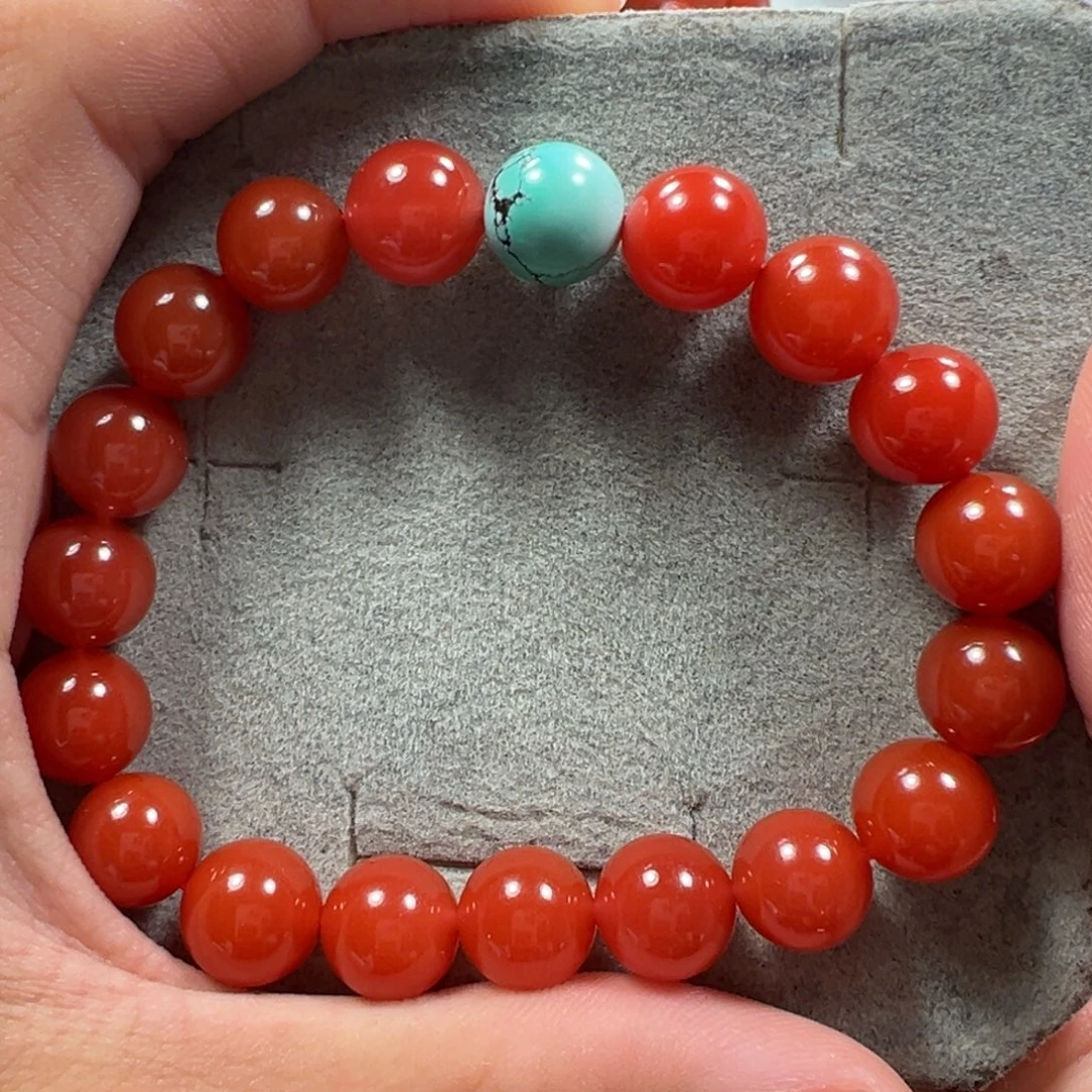 南红玛瑙未镶嵌天然原矿单圈10+