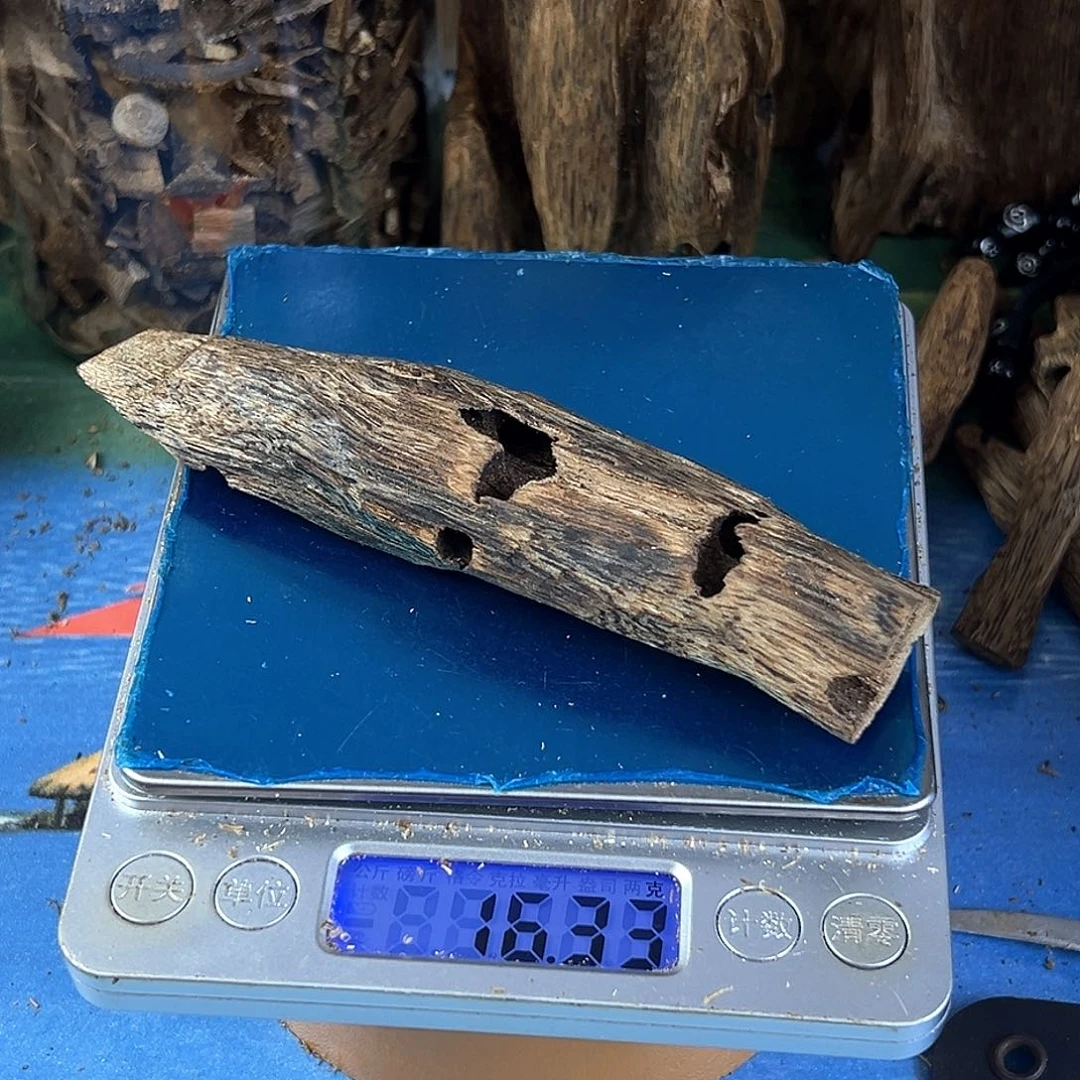 香料绿奇楠虫漏乌身圆叶16克