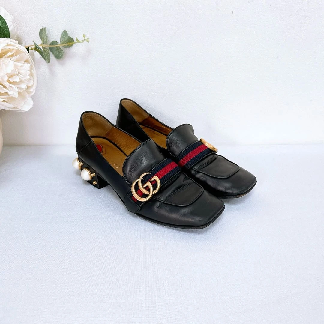 95新 GUCCI/古驰 95新/Gucci/古驰/乐福鞋/36.5码/Xsps12733