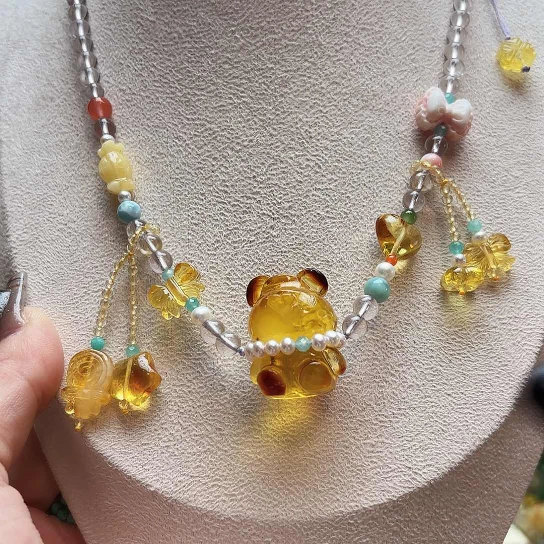 琥珀手链未镶嵌琥珀