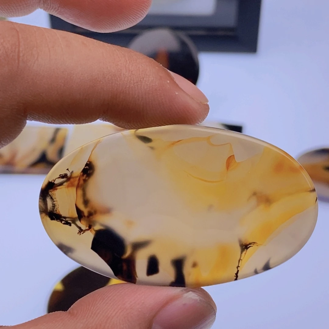 玛瑙/玉髓未镶嵌吊坠(不含链)22