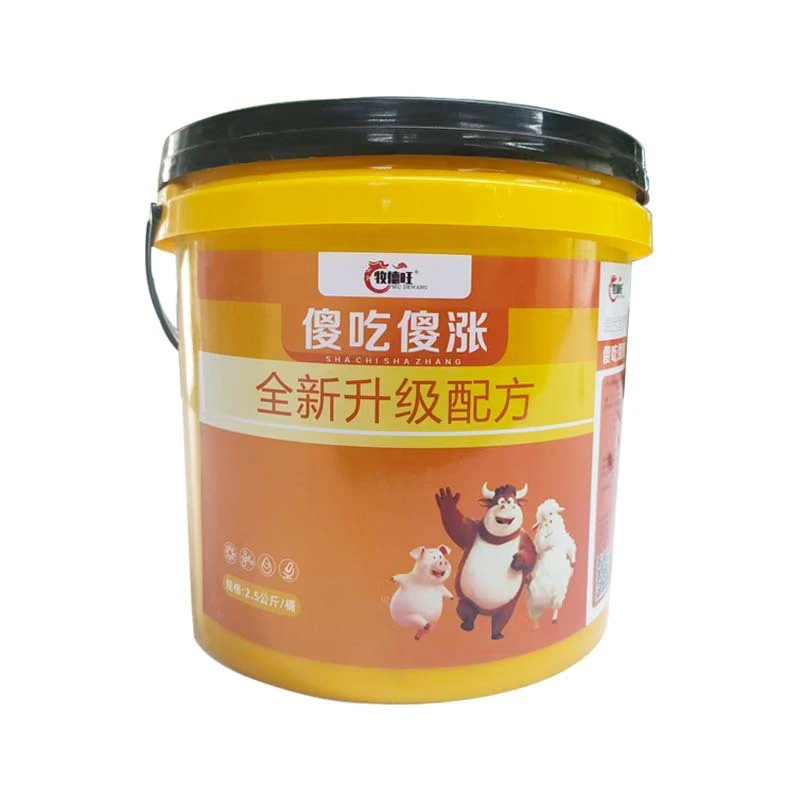 傻吃猛长饲料添加剂2.5kg/桶，5斤装拌料5000斤