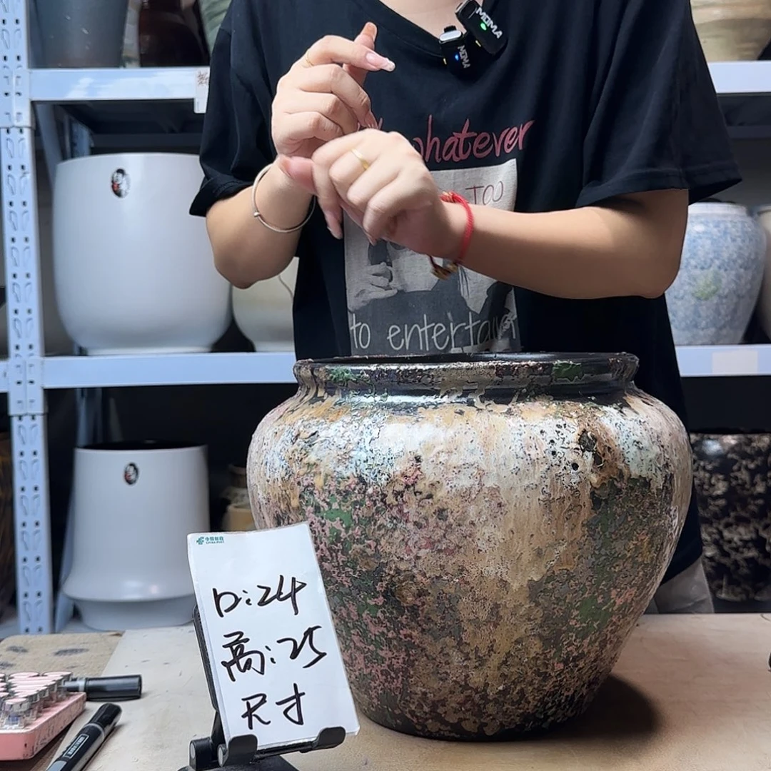 24@25 紫砂花盆尺寸