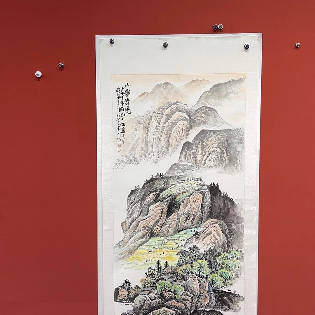 国画李川浦画家作品