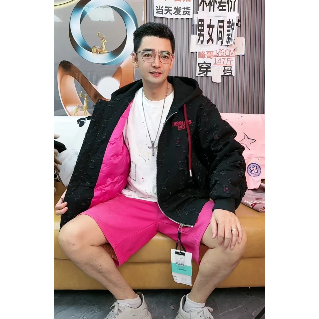 【外套】-JC-1869-广州-杭州-UUS潮牌撤柜男女同款宽松外套--