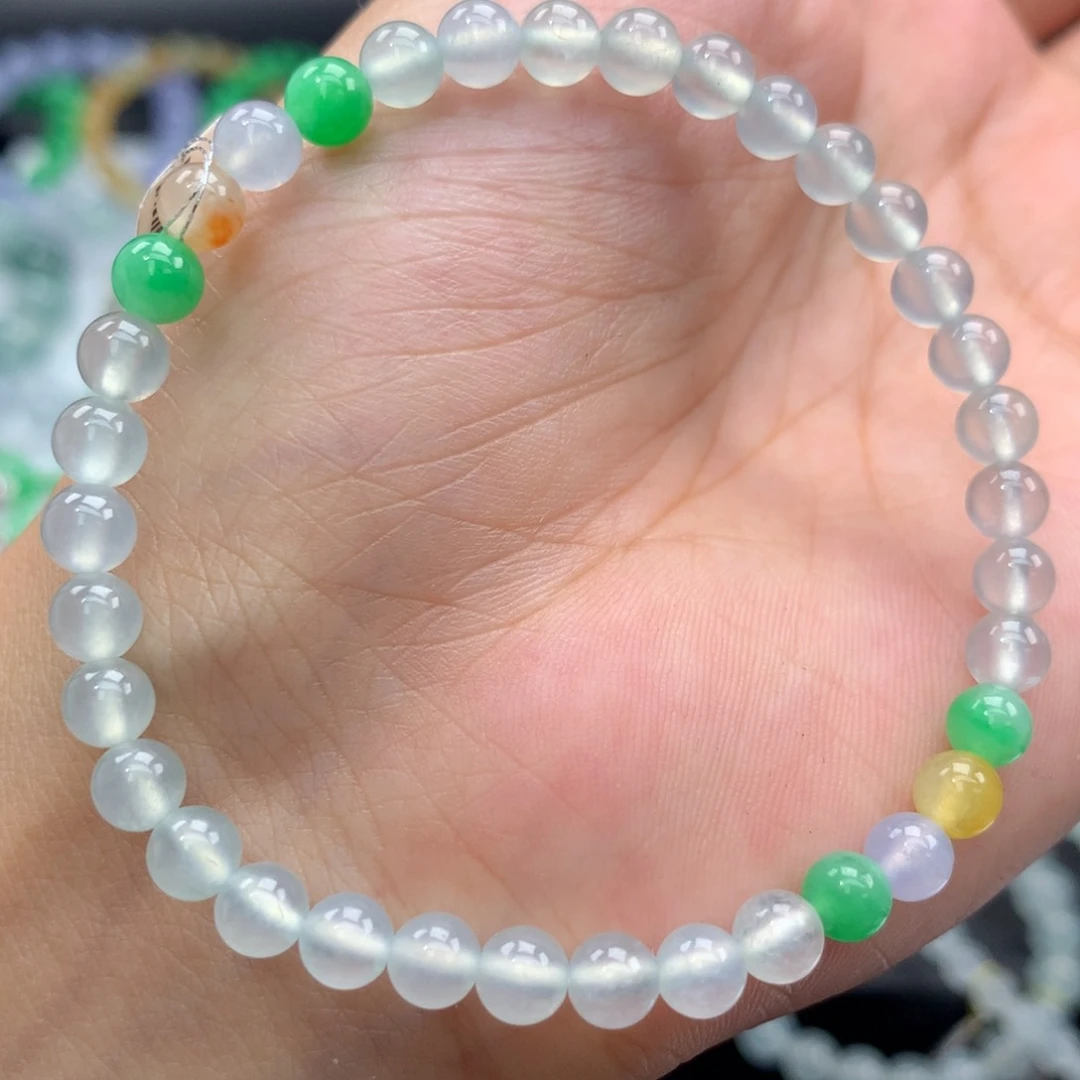 未镶嵌手链翡翠卡