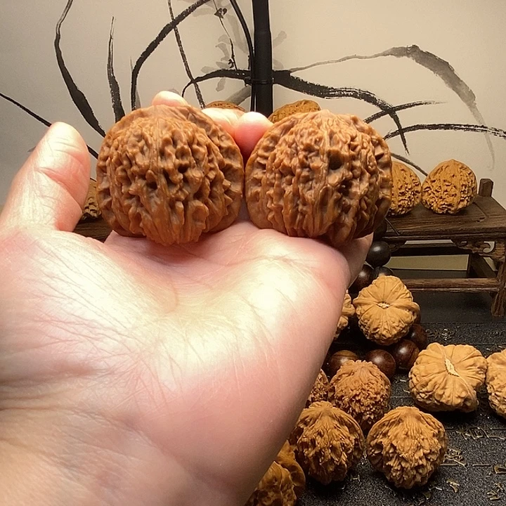 文玩核桃把件四座楼