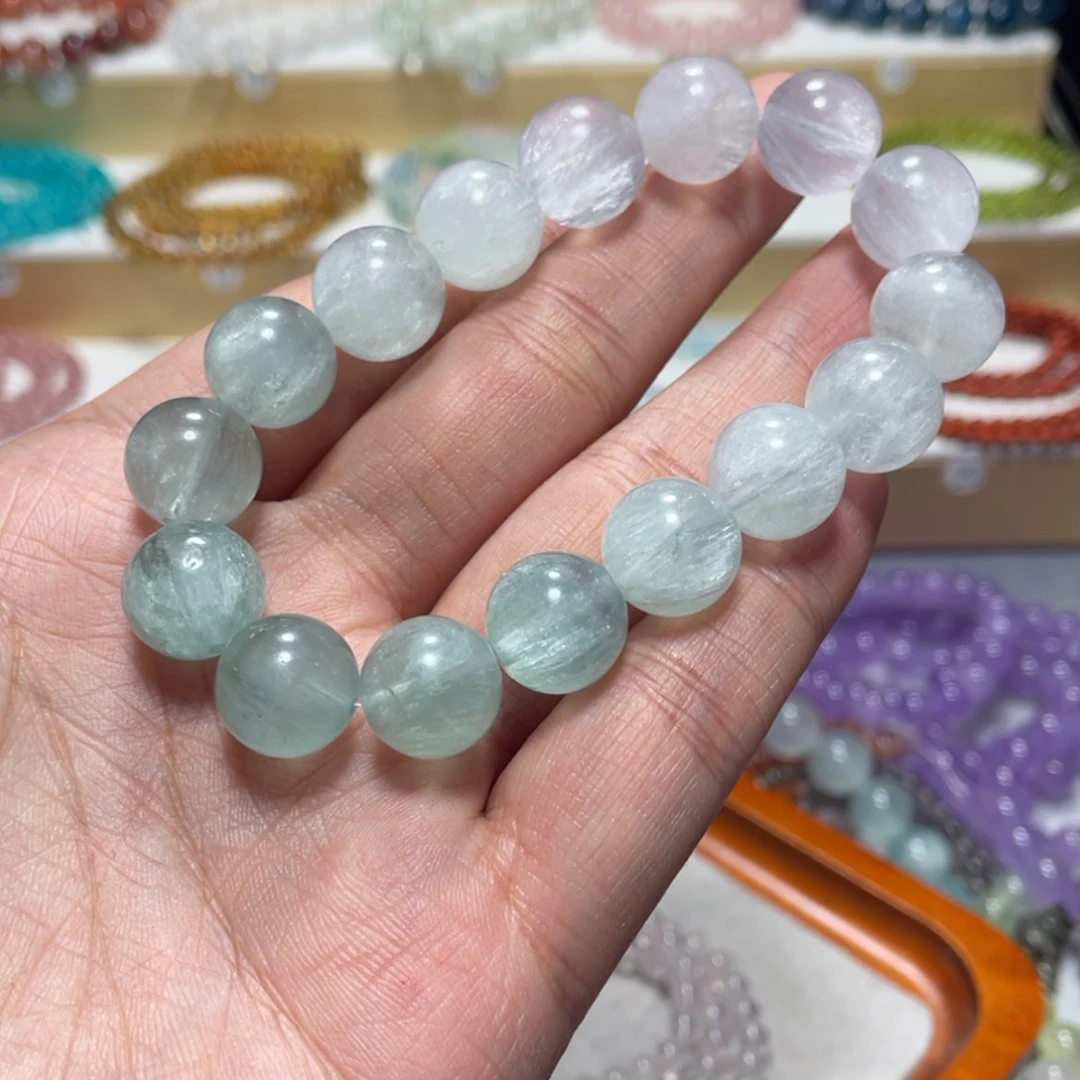 【闪购商品】水晶手链银S800镀金镶嵌小**?