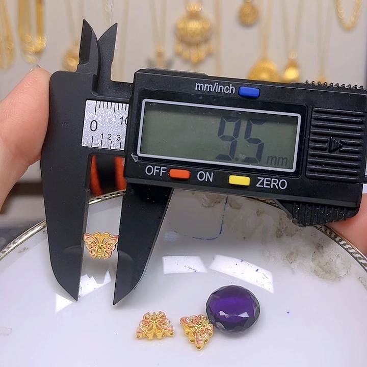 紫晶颈饰银S925镶嵌紫晶925镶嵌76