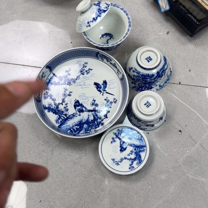 摆件喜上眉梢五件套