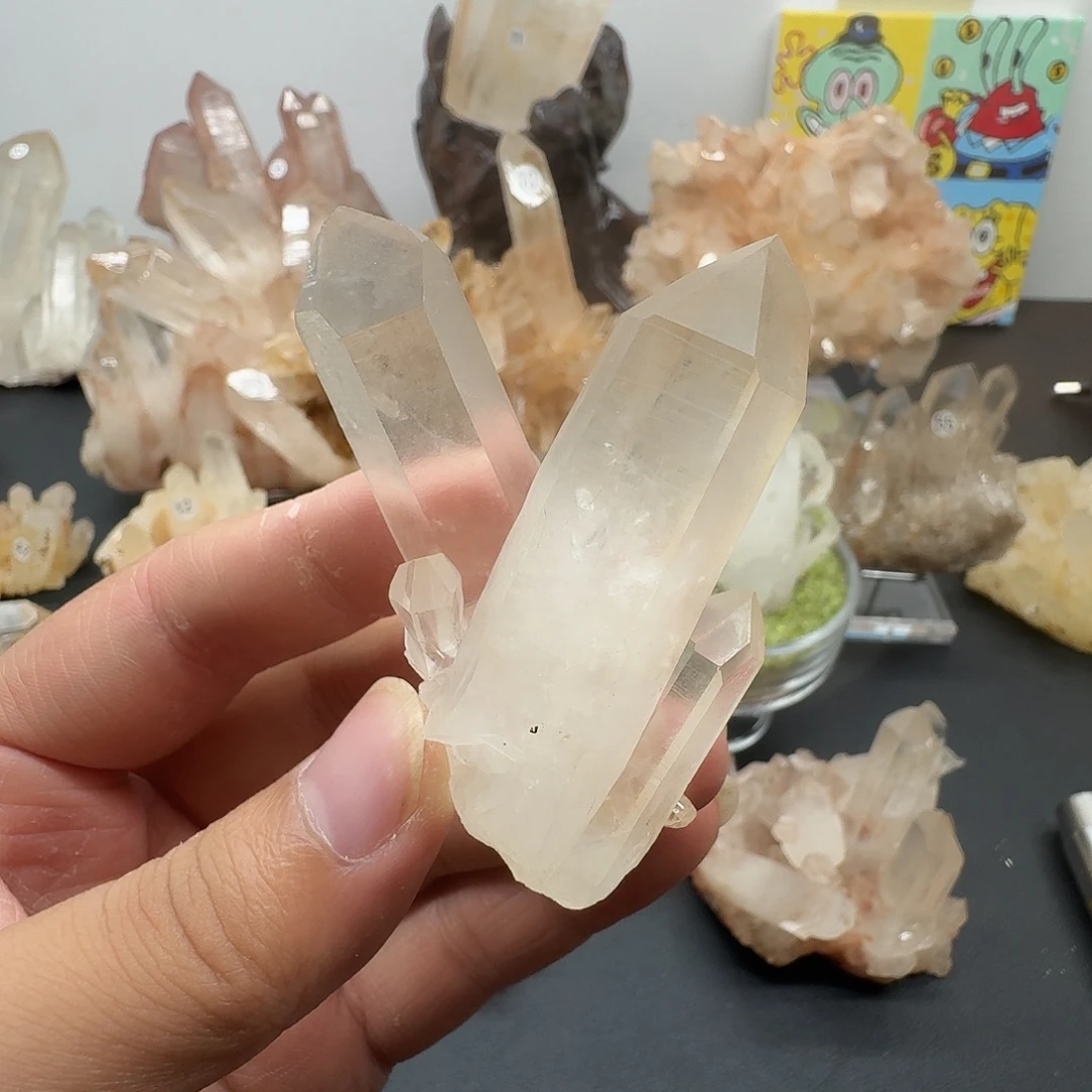 银S925镶嵌珠宝半成品水晶14
