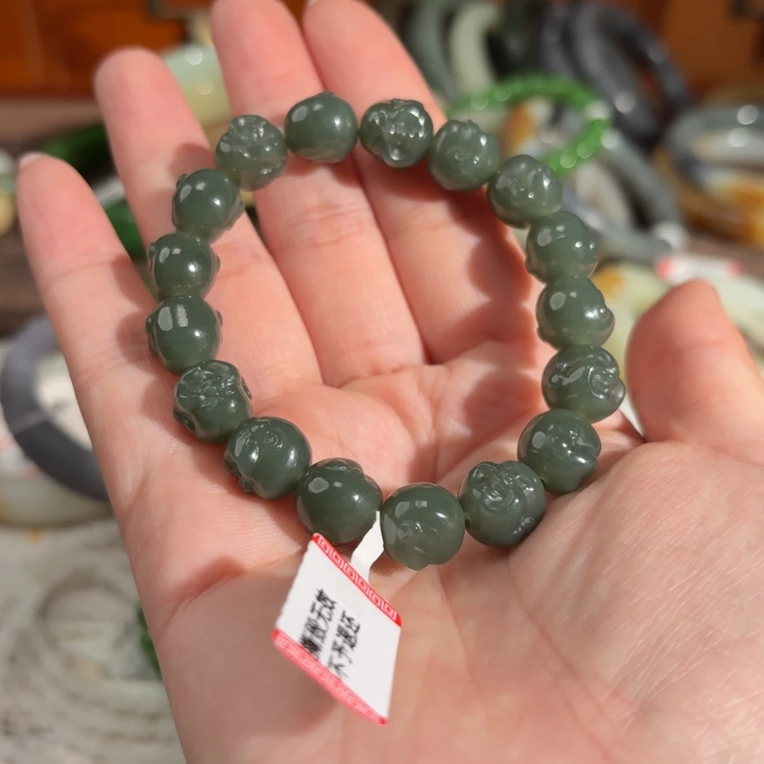 和田玉珠子未镶嵌?**?