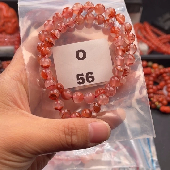 酒***米南红玛瑙未镶嵌多样性发货默认微瑕称重29.3克