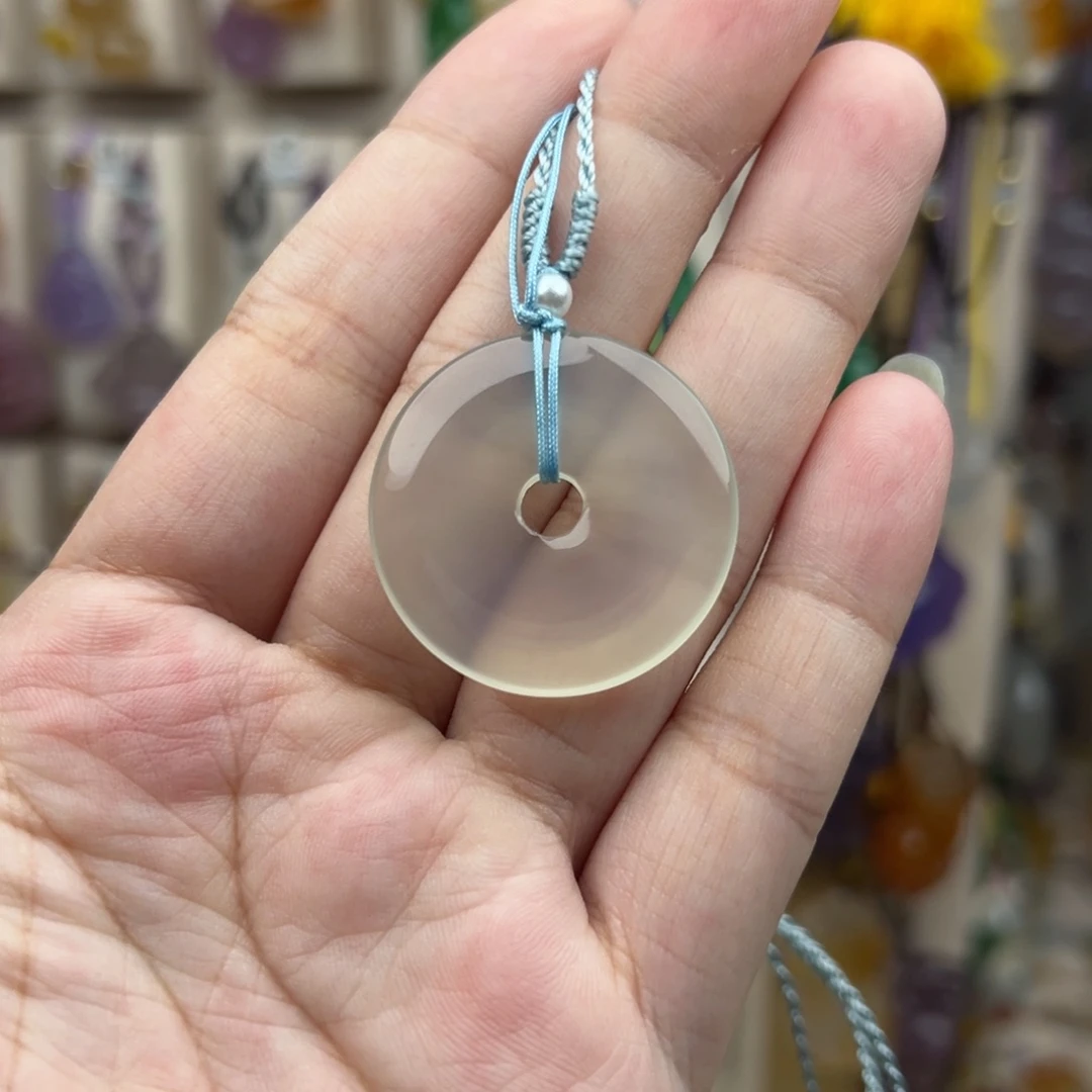 屿***·玛瑙/玉髓未镶嵌颈饰