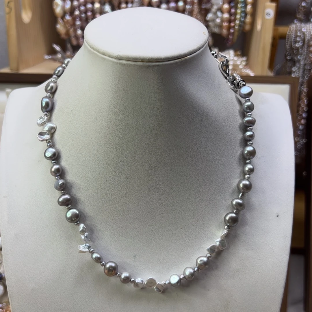 手绳淡水珍珠合金