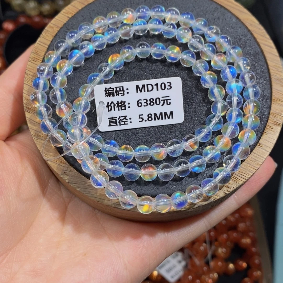手链未镶嵌月光石MD103#5.8mm