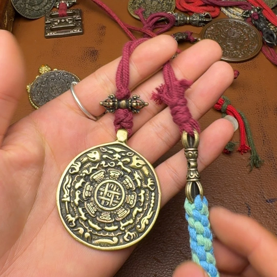 无**生藏式风格九宫八卦牌