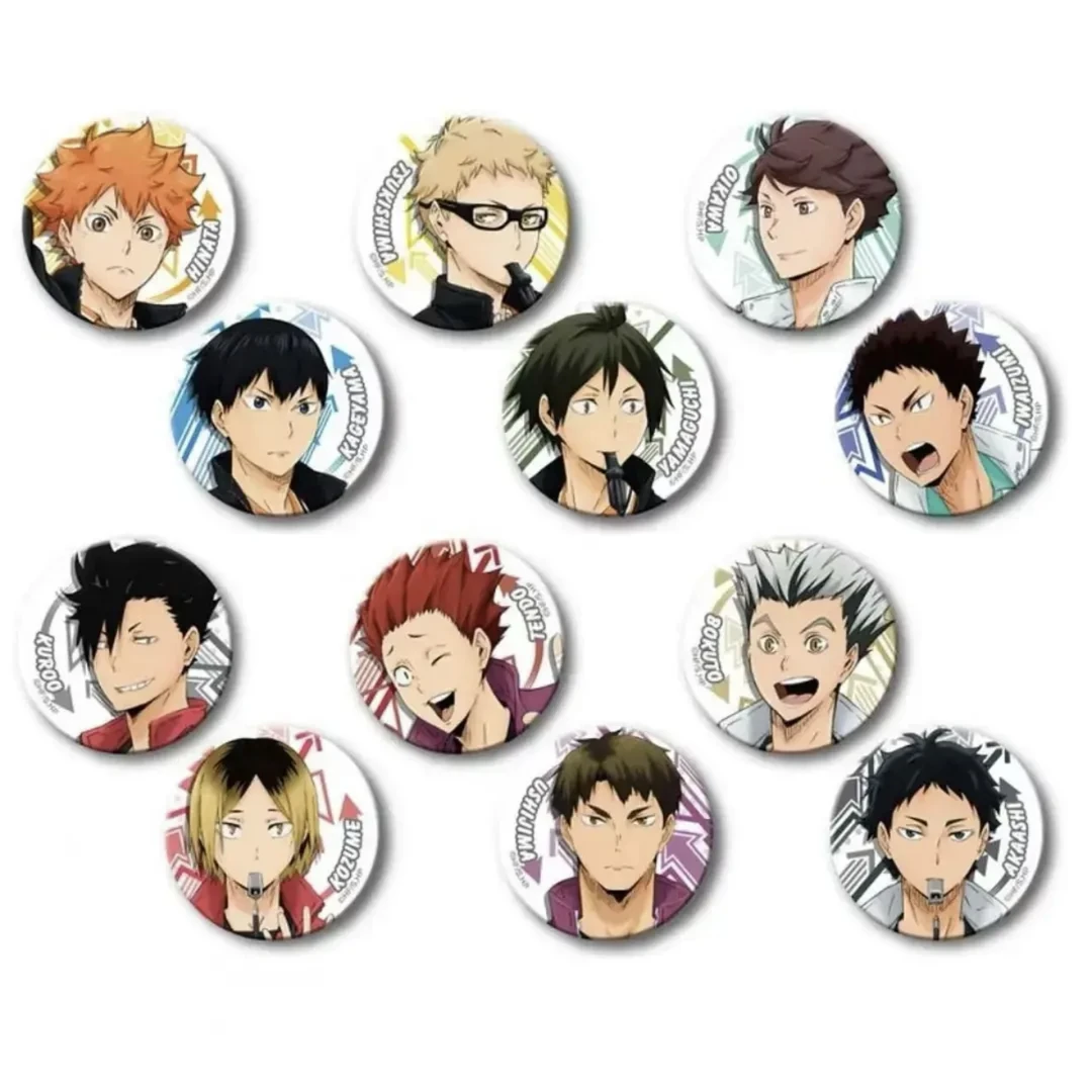 排球少年 购买部系列 吧唧徽章（默认代拆）