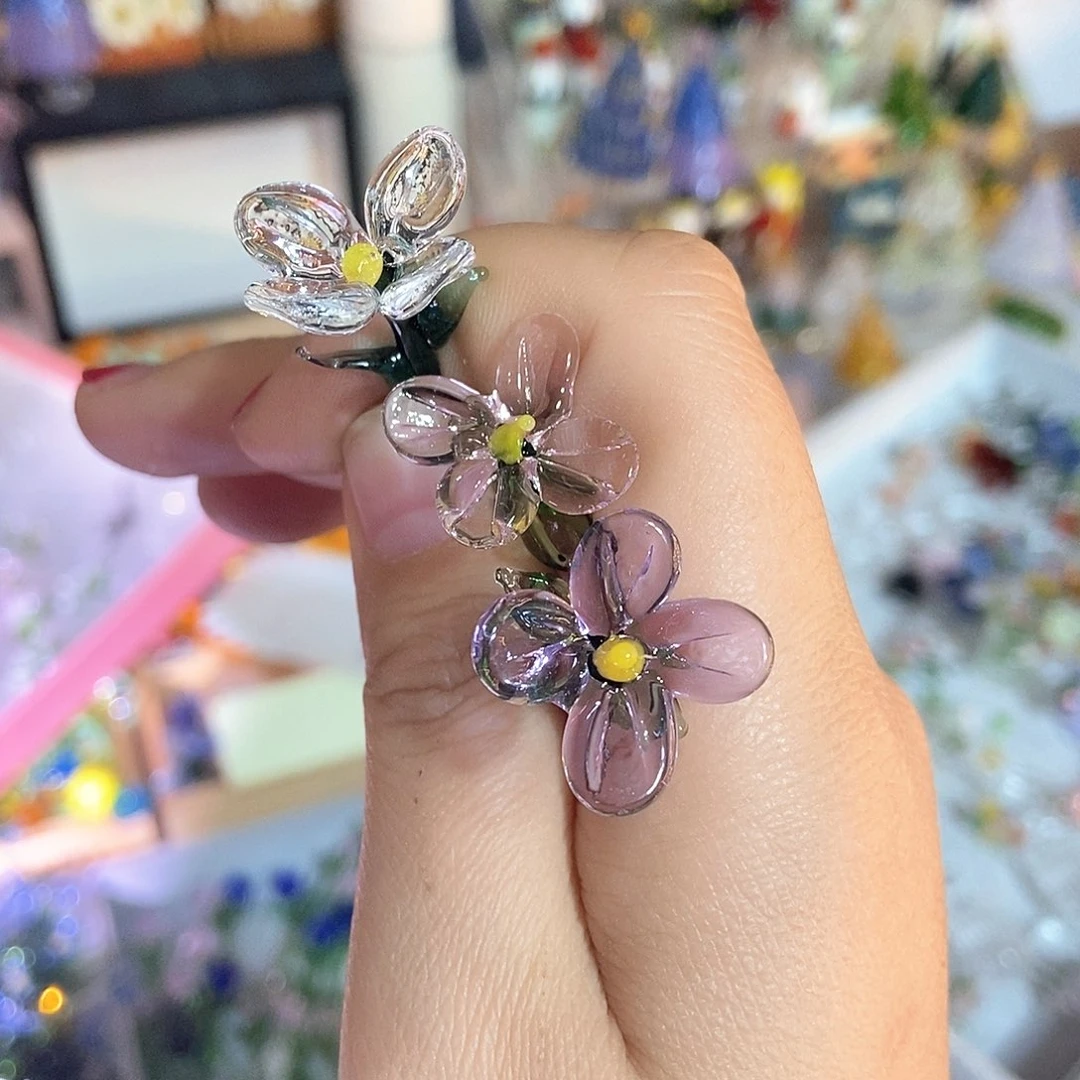 琉璃手工艺品福***?花花