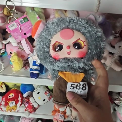 灰灰玩偶可爱嘟嘟的