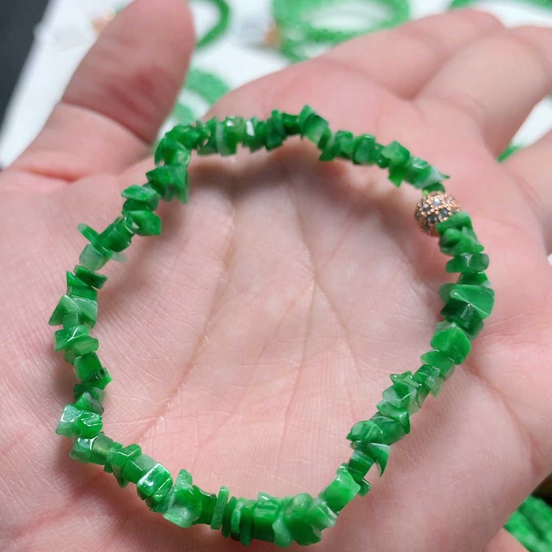 翡翠未镶嵌手链翡翠