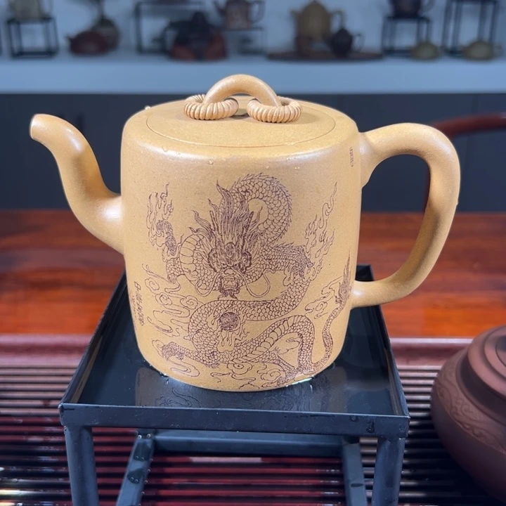 茶壶紫砂双圈老段泥