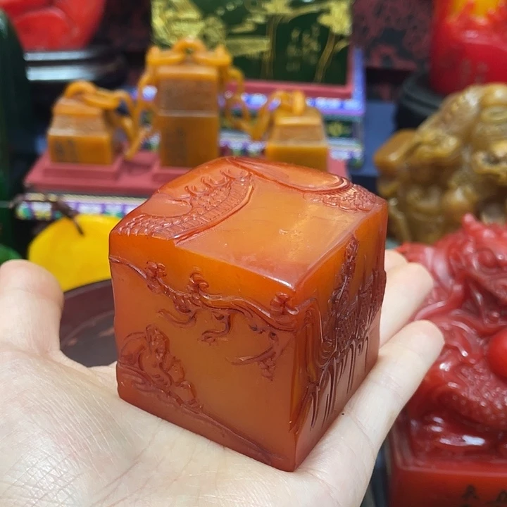 印石寿山石篆刻印章引首章闲章姓名章生日礼物
