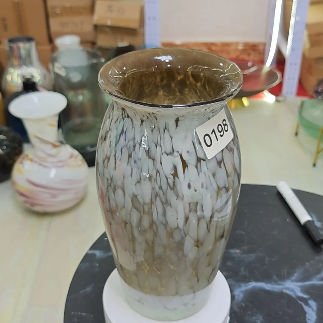高27口12琉璃造型花瓶