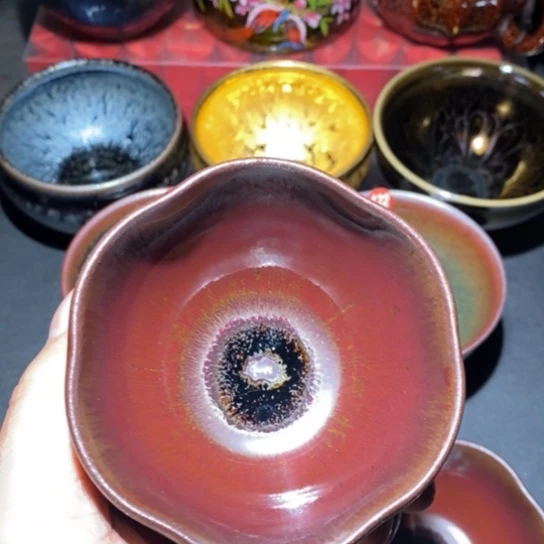 茶盏建盏主人杯茶壶盖碗品茗杯